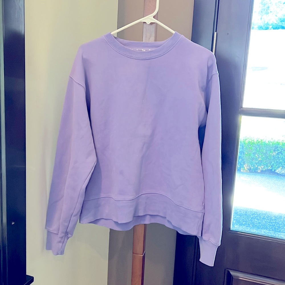 Light purple sweatshirt